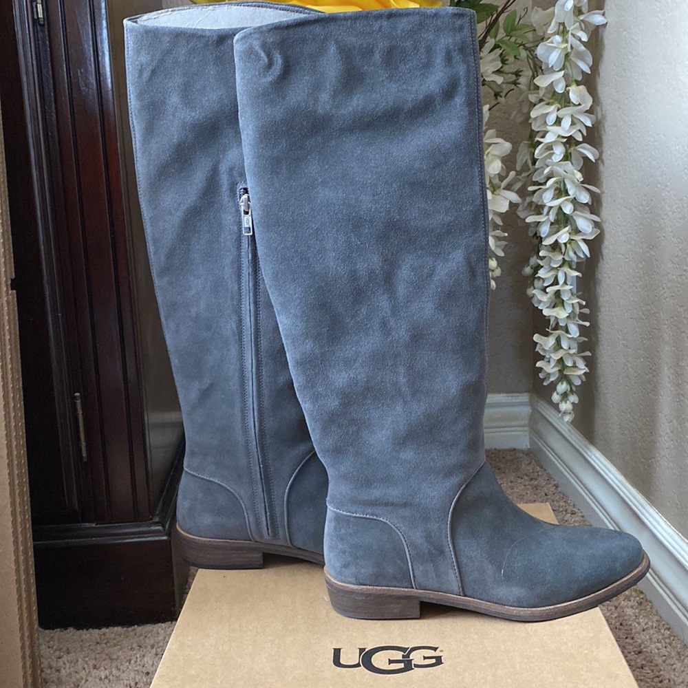 UGG Daley Tall Boot Grey Brand New in box with bag
